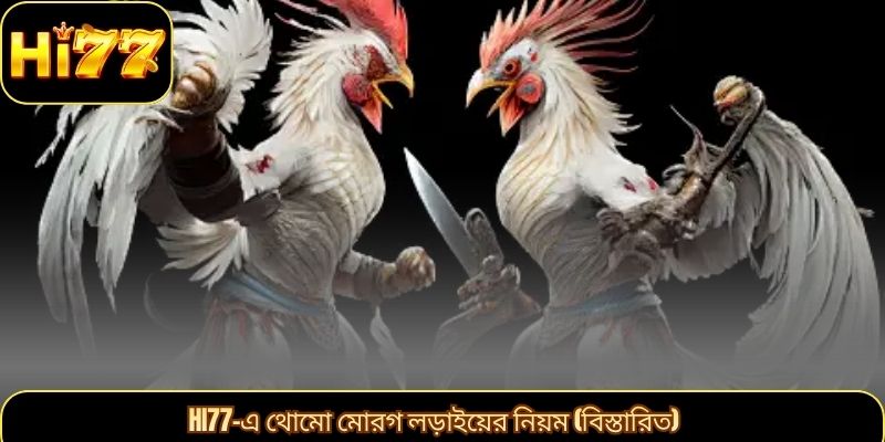 Hi77-এ থোমো মোরগ লড়াইয়ের নিয়ম (বিস্তারিত)