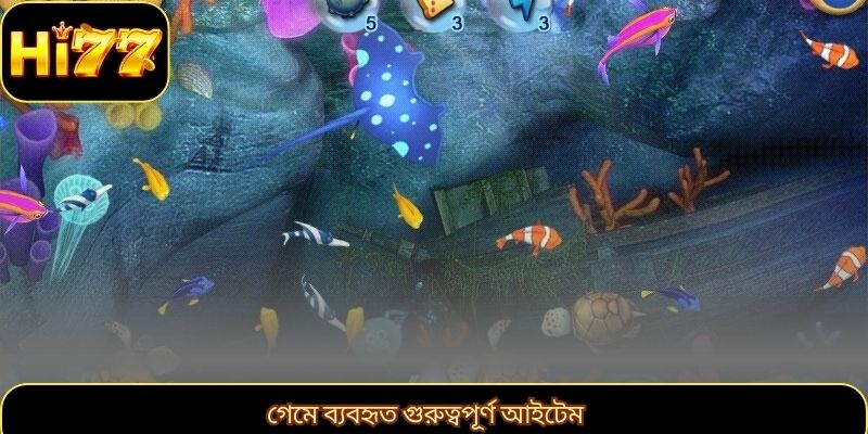 গেমে ব্যবহৃত গুরুত্বপূর্ণ আইটেম