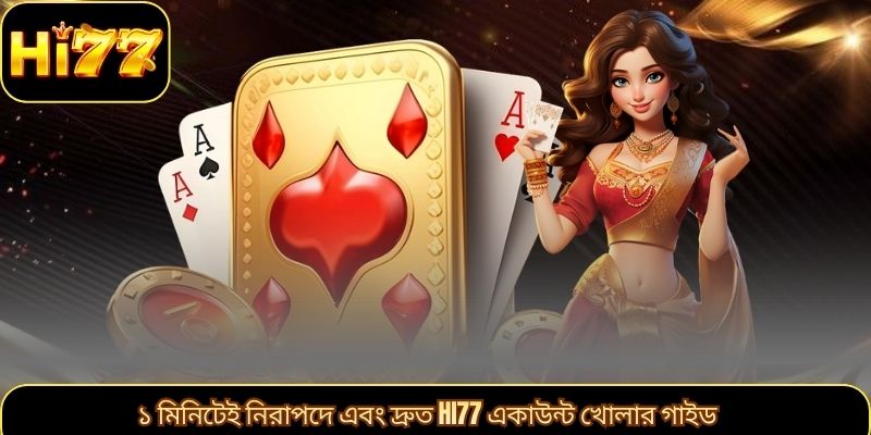 ১ মিনিটেই নিরাপদে এবং দ্রুত HI77 একাউন্ট খোলার গাইড