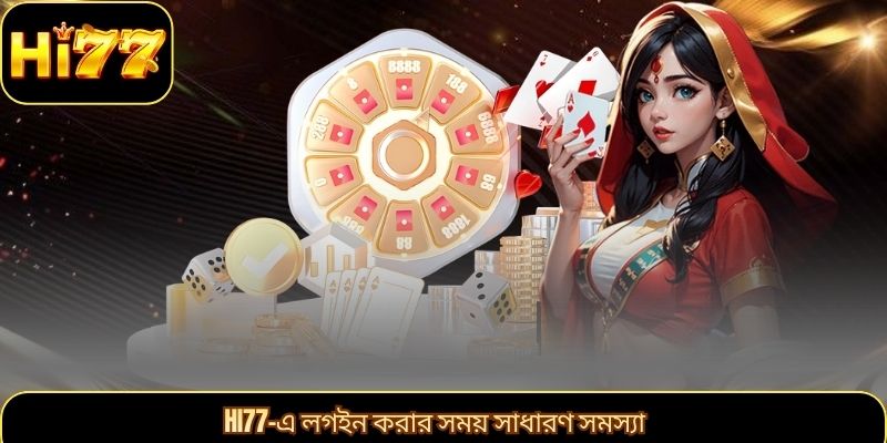 HI77-এ লগইন করার সময় সাধারণ সমস্যা