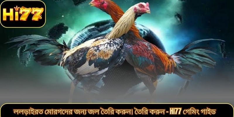 ললড়াইরত মোরগদের জন্য জল তৈরি করুন। তৈরি করুন – Hi77 গেমিং গাইড